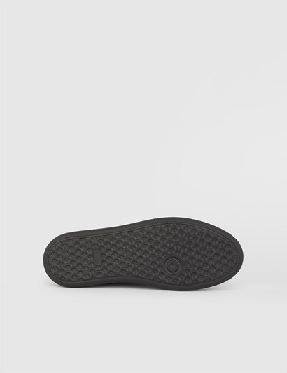 Santorini Black Florentic Leather Men's Sneaker