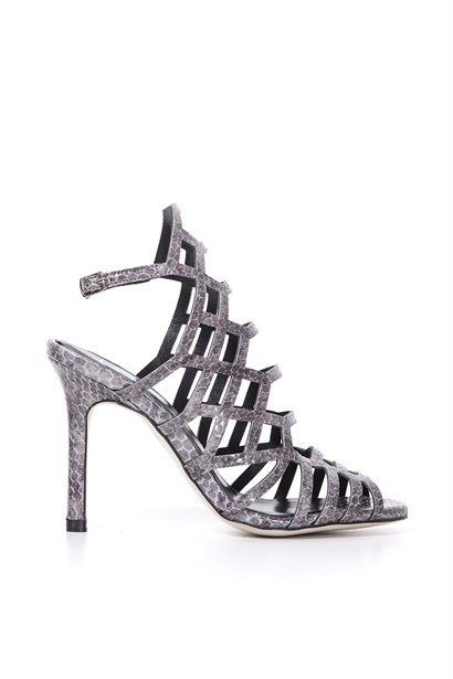 Shakira 109047 Sandalet Füme Yılan