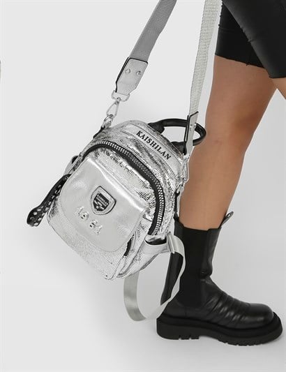 Silvia Silver Women's Backpack