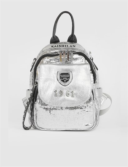 Silvia Silver Women's Backpack