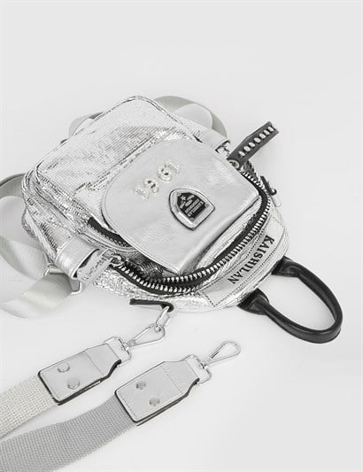 Silvia Silver Women's Backpack