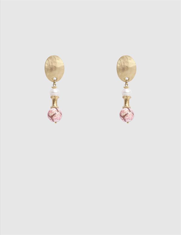 Slatino Pink Women's Earrings