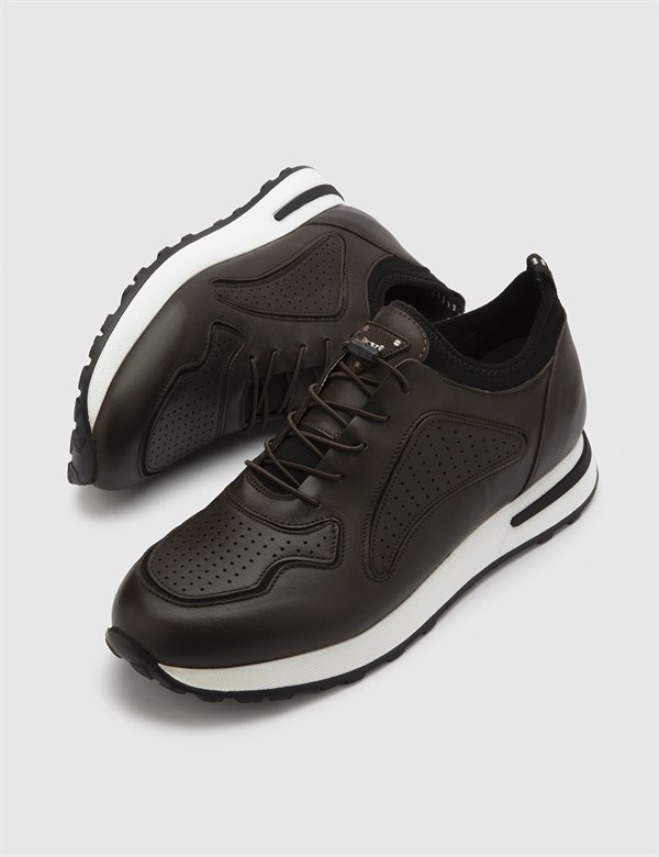 Sondre Brown Leather Men's Sneaker