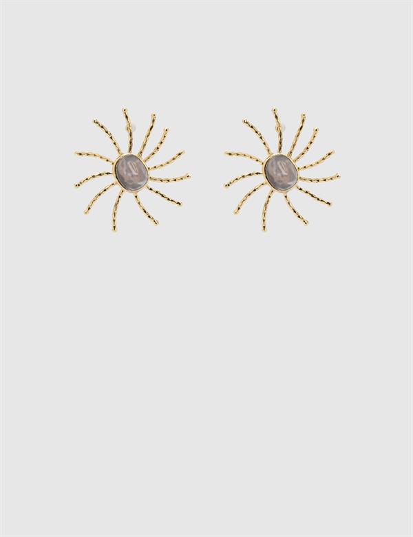Tahlia Gold Pearl Women's Earrings