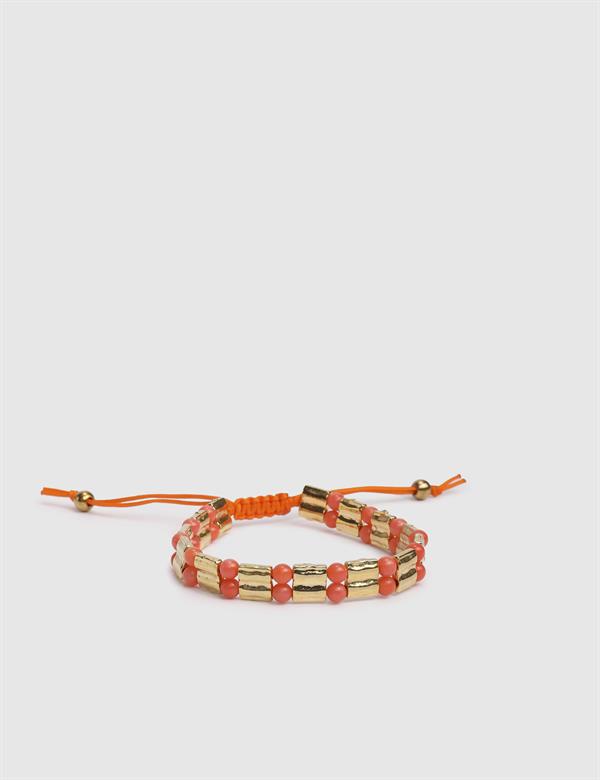Taryos Orange Men's Bracelet
