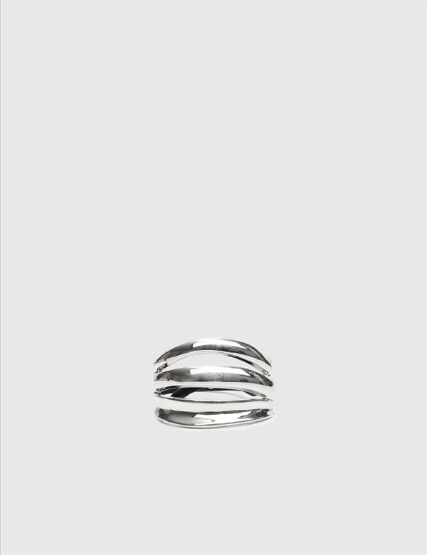Tepuke Silver Women's Hair Tie