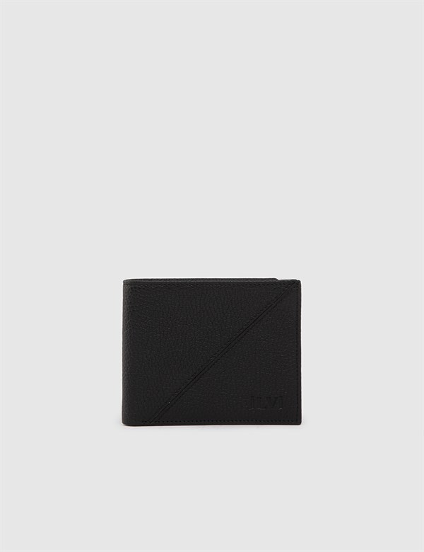 Tiree Black Floater Leather Men's Wallet