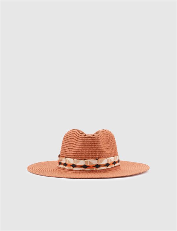Tocoa Orange Women's Straw Hat