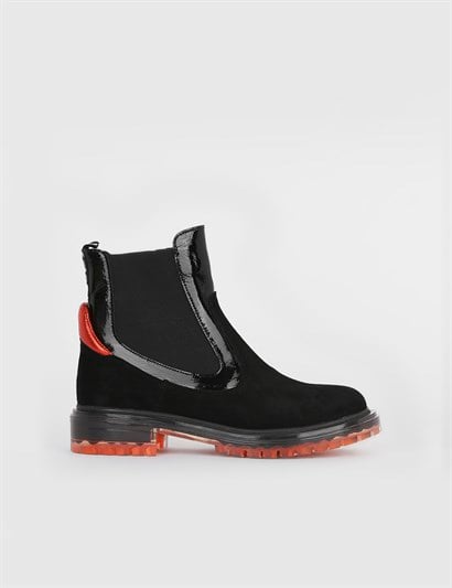 Totto Black Suede Women's Boot