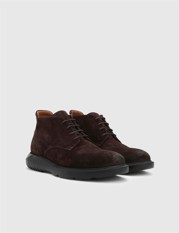 Trent Brown Suede Leather Men's Boot