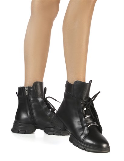Trit Women's Boot Black Leather