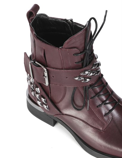 Ursula Women's Boot Bordeaux Leather