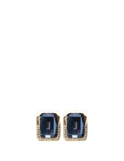 Valencia Women's Earrings Navy Blue