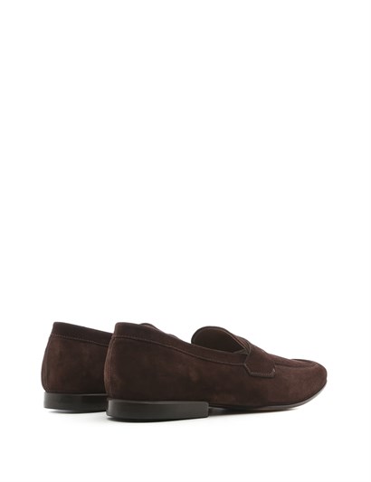 Velda Men's Moccasin Brown Suede