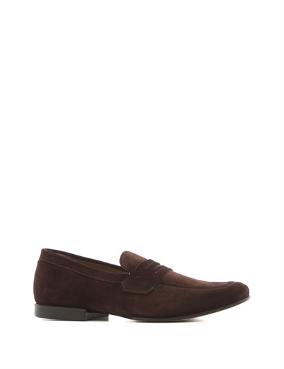 Velda Men's Moccasin Brown Suede