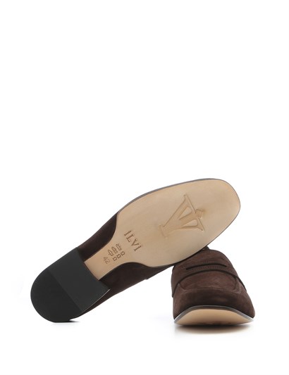 Velda Men's Moccasin Brown Suede