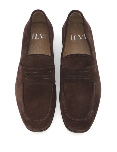 Velda Men's Moccasin Brown Suede