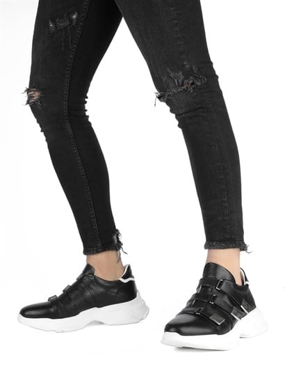 Violetta Men's Sneaker Black Nappa