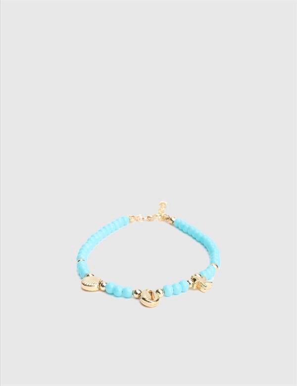 Vora Blue Women's Anklet
