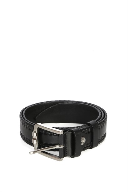 Walt Men's Belt Black Patent Leather