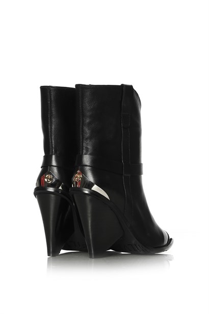 Wow Women's Boot Black Leather
