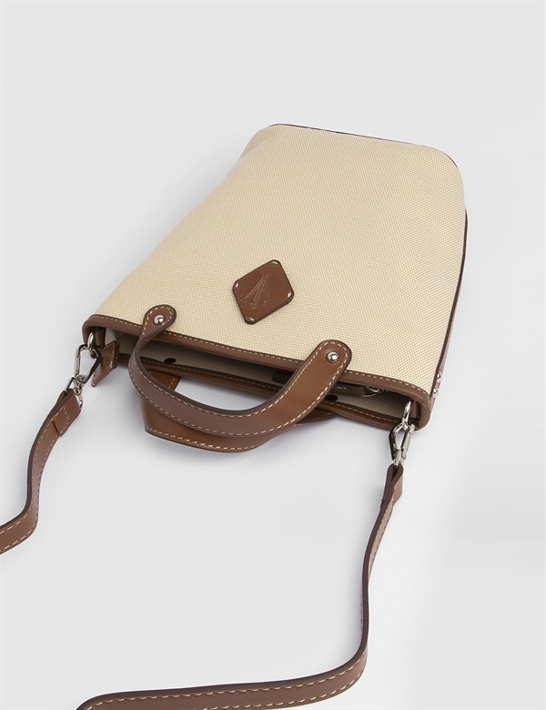 Zala Beige Women's Handbag