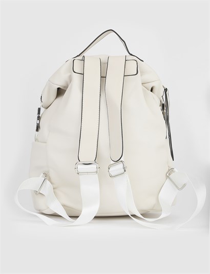 Zipline White Women's Backpack