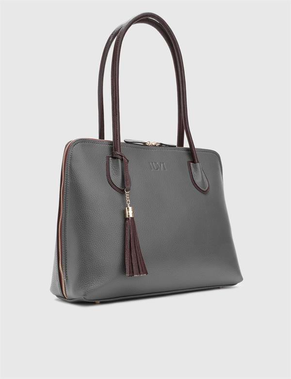 Tine Grey Floater Leather Women's Handbag