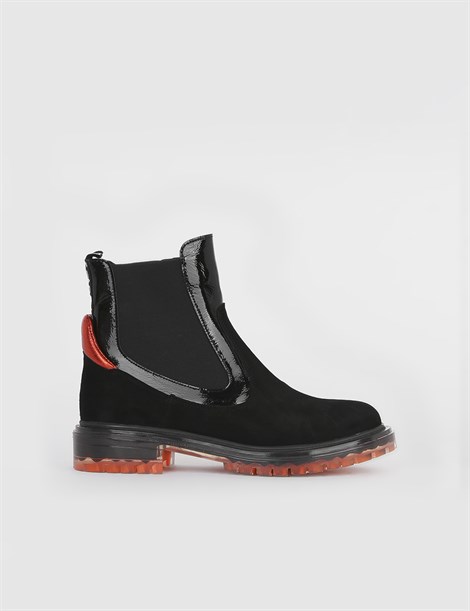 Totto Black Suede Women's Boot