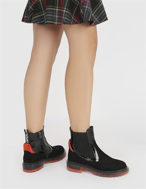 Totto Black Suede Women's Boot