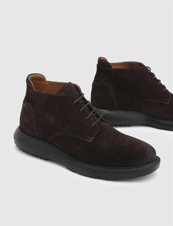 Trent Brown Suede Leather Men's Boot