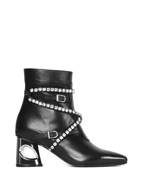 Tvila Women's Boot Black Leather