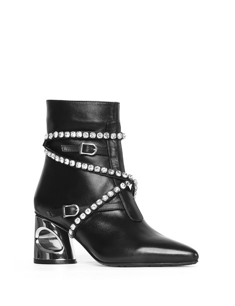 Tvila Women's Boot Black Leather