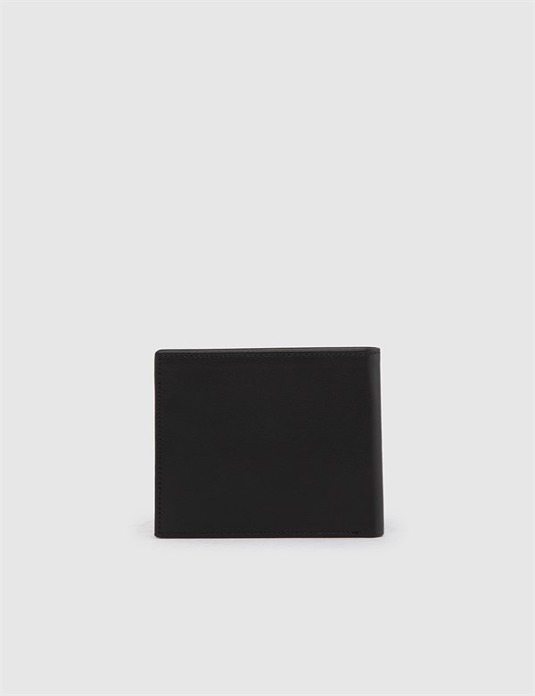 Ulva Black Leather Men's Wallet