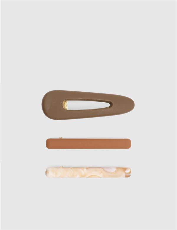 Urana Brown Women's Hair Tie