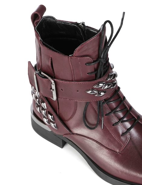 Ursula Women's Boot Bordeaux Leather