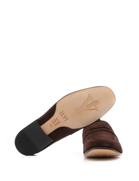 Velda Men's Moccasin Brown Suede