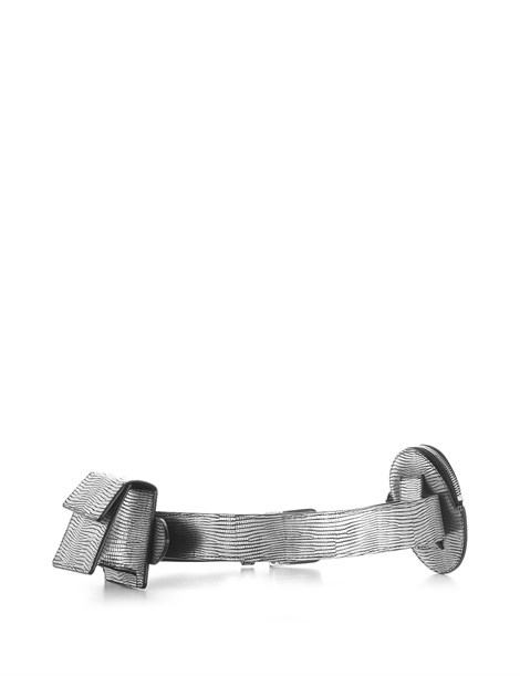Venezi Women's Belt Bag Silver