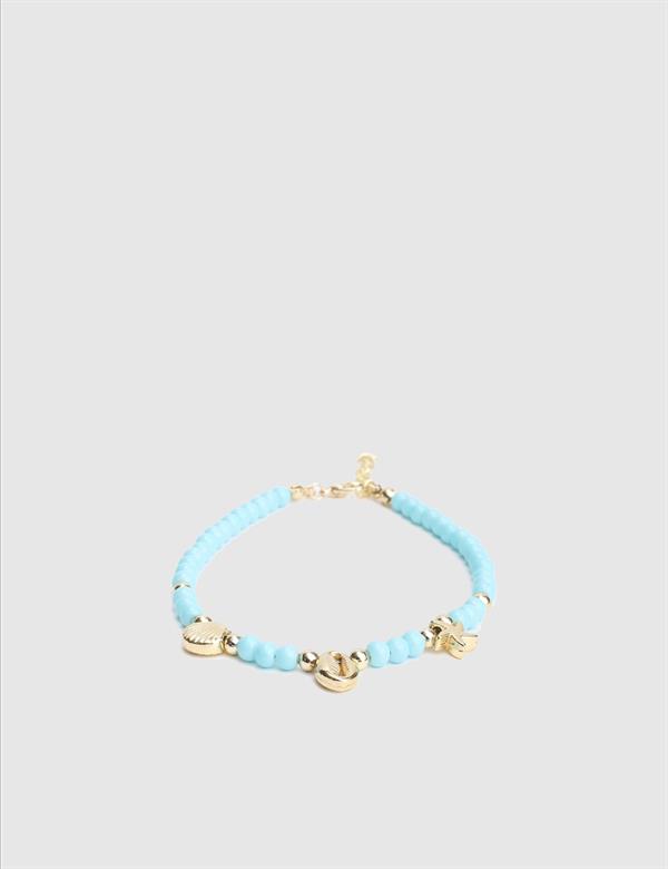 Vora Blue Women's Anklet