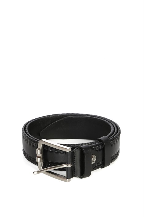Walt Men's Belt Black Patent Leather