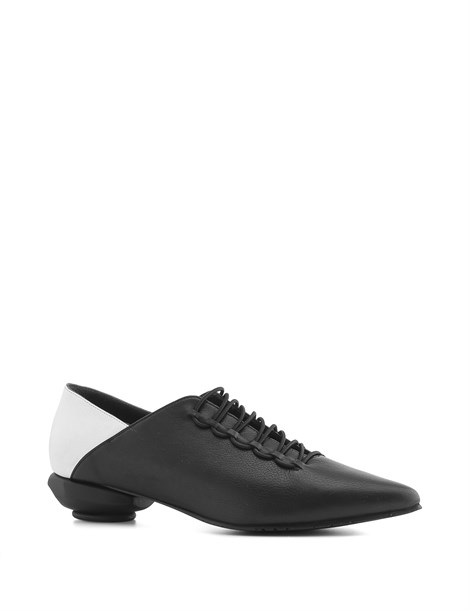 Wella Women's Moccasin Black Matte-White