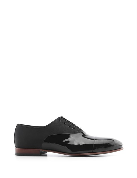 Zeta Men's Classic Black Patent Leather