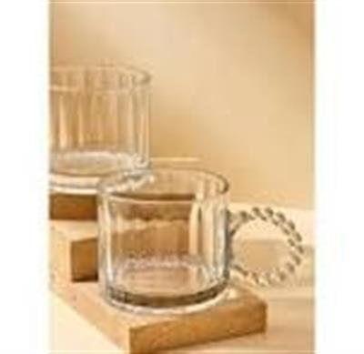 ELSA Cam Boncuk Kulplu Bardak