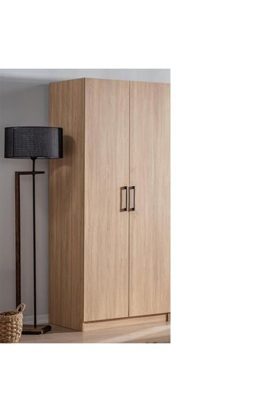 GRE2 Gardrop - 2 Kapaklı - Ekru