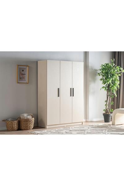 GRE3 Gardrop -3 Kapaklı - Bej