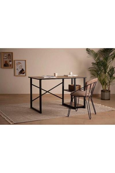 MSR Raflı Çalışma Masası - Ceviz