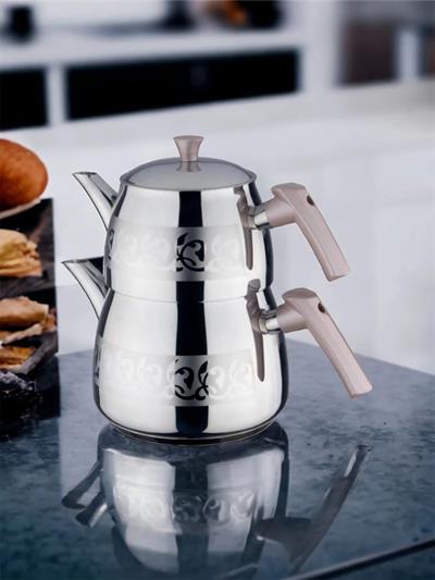 PAPATYAM NİSA SATENLİ ORTA BOY ÇAYDANLIK