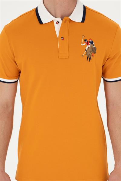 US Polo Assn Slim Fit Tişört Kiremit