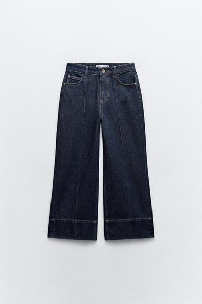 Zara Kot Pantolon Lacivert