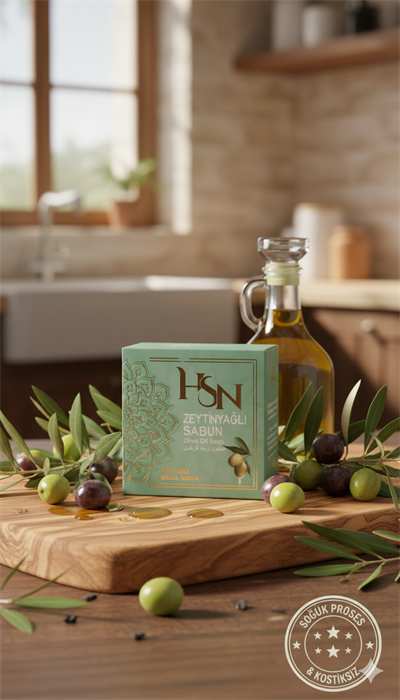 Kosti̇ksi̇z Soğuk Proses Doğal Zeyti̇nyaği Sabunu